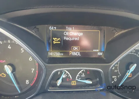 2017 Ford Focus Se z USA, uszkodzony, nr VIN 1FADP3F27HL229752